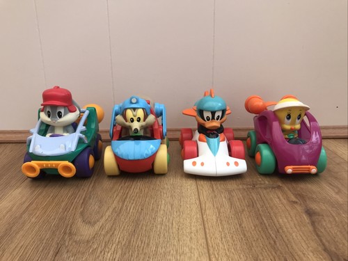 Vintage 1998 pull back - back, cars