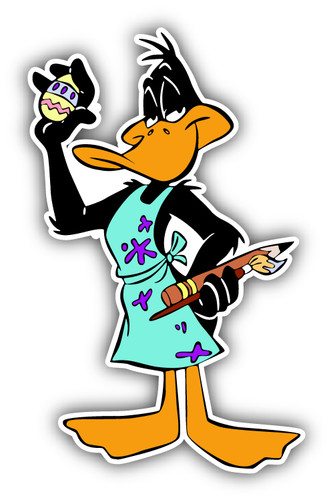 Daffy duck easter - daffy, cartoon