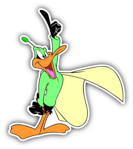 Daffy duck cloak cartoon - daffy,